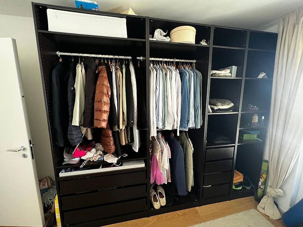 IKEA PAX Kleiderschrank ohne Türen (Neu (gemäss Beschreibung)) in Oberengstringen für CHF 50 – nur Abholung auf Ricardo kaufen