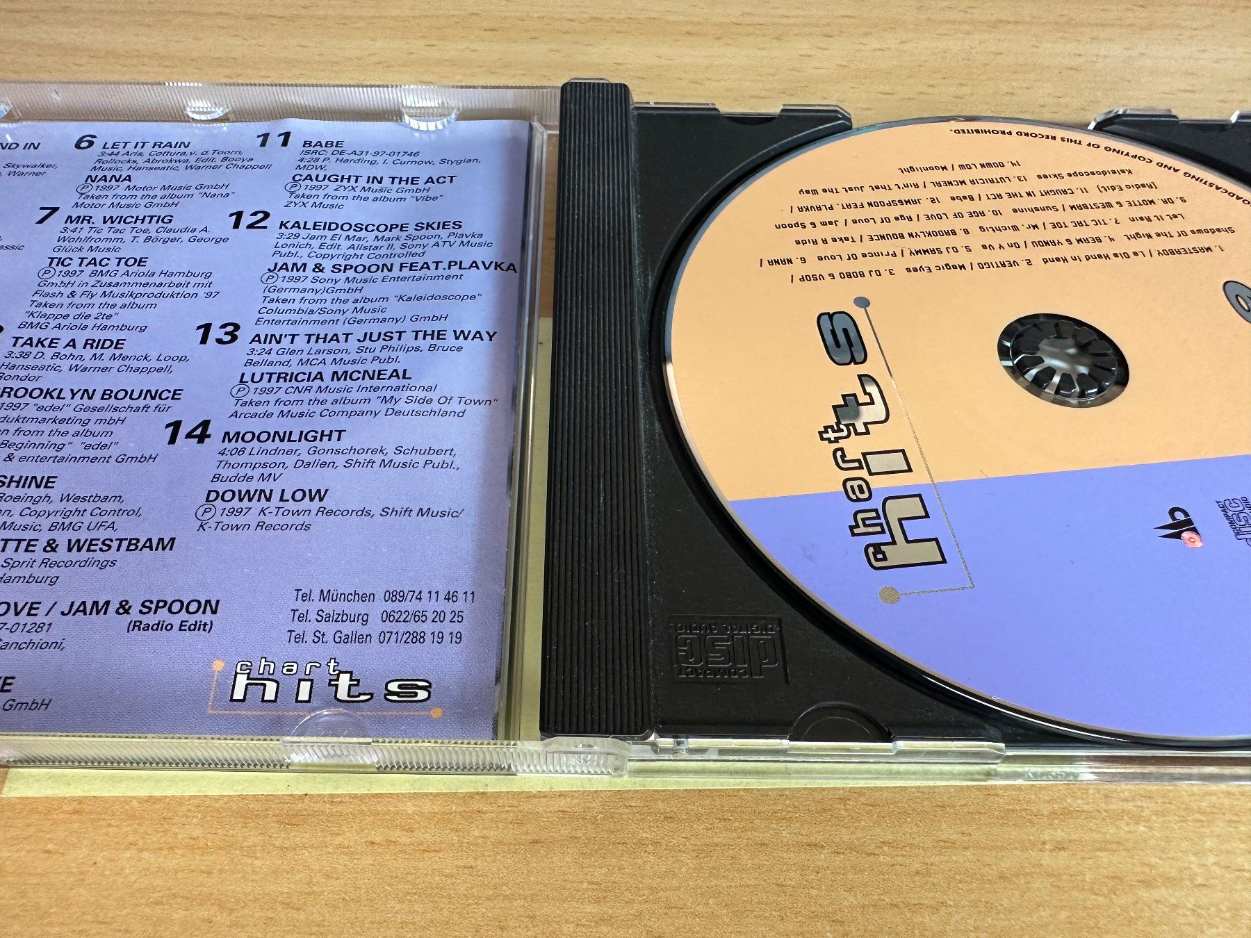 CD: Various – Chart Hits Vol. 9 – Usato da Rikon im Tösstal venduto da Alpenmutz 2