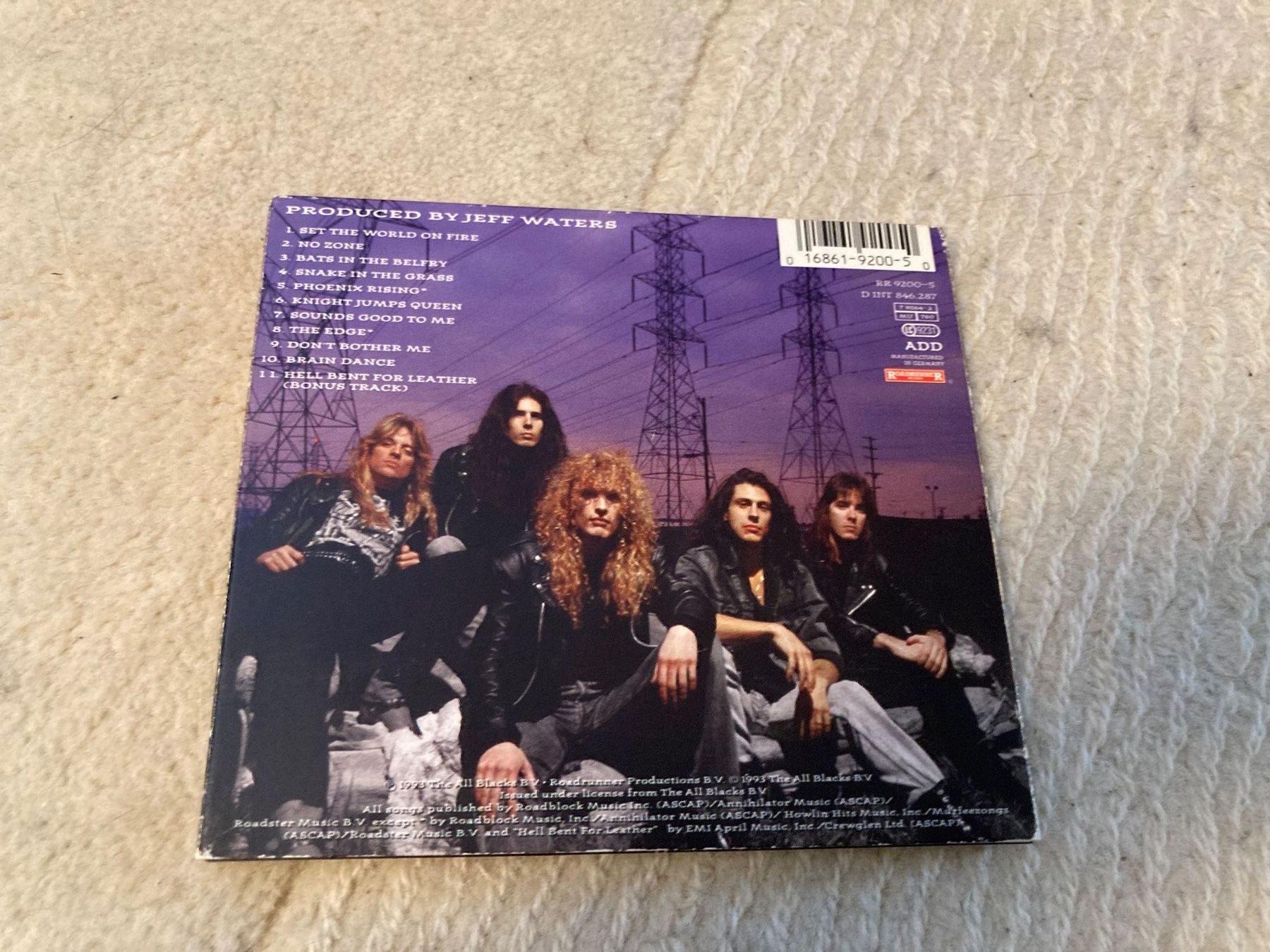 CD: Annihilator - Set The World On Fire CD - Thrash Metal Kla... – Usato da Wagenhausen venduto da Novafreund283 1