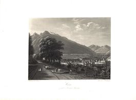 Chur Aquatinta von Bury
