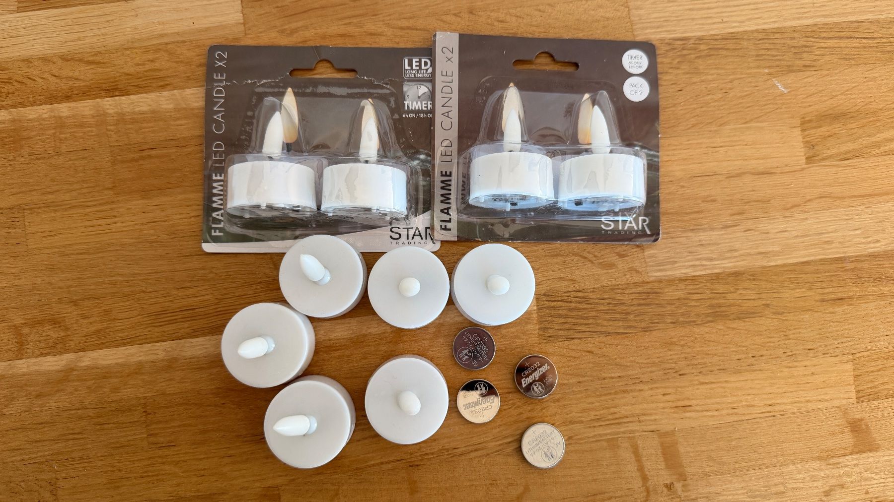 Candele: Deko - Elekt. Teelichter klein 10 Stk m Timer - Star Trading – Nuovo (secondo la descrizione) da Winterthur venduto da Secondhand-Family 3