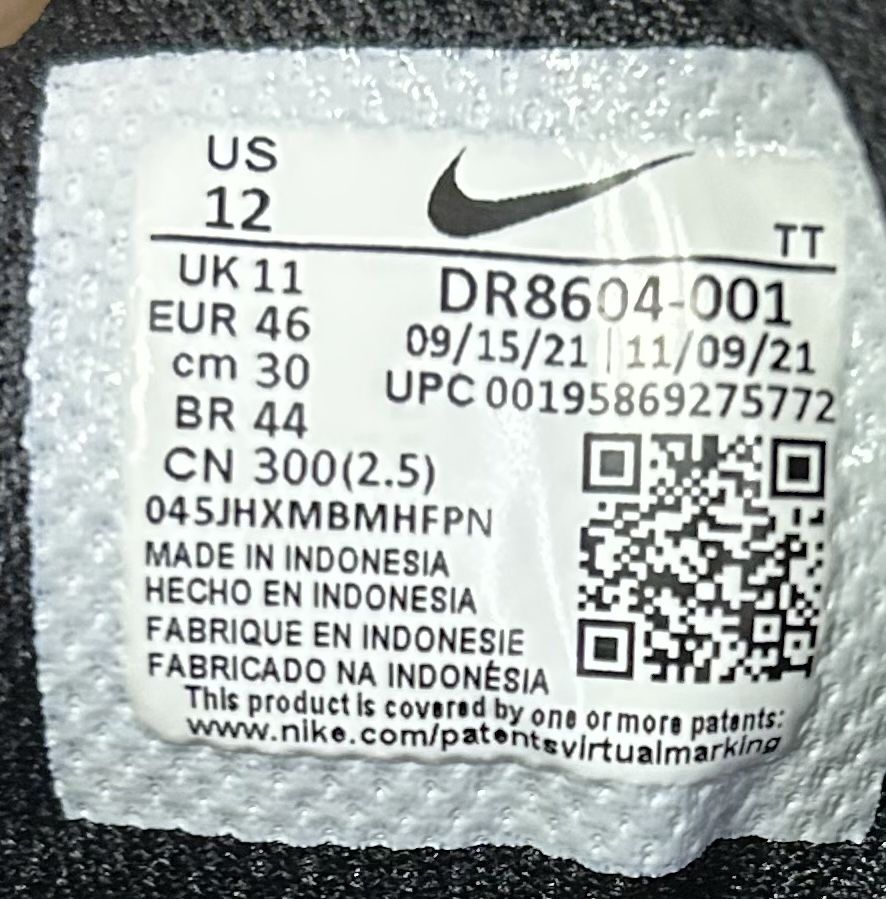 Nike Scarpe da uomo: Neuer Nike Air Max 95 Black Reflective Volt, Grösse 46 – Nuovo (secondo la descrizione) da Riniken venduto da mis_69lc 5