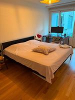 Bett Rahmen inox style USM