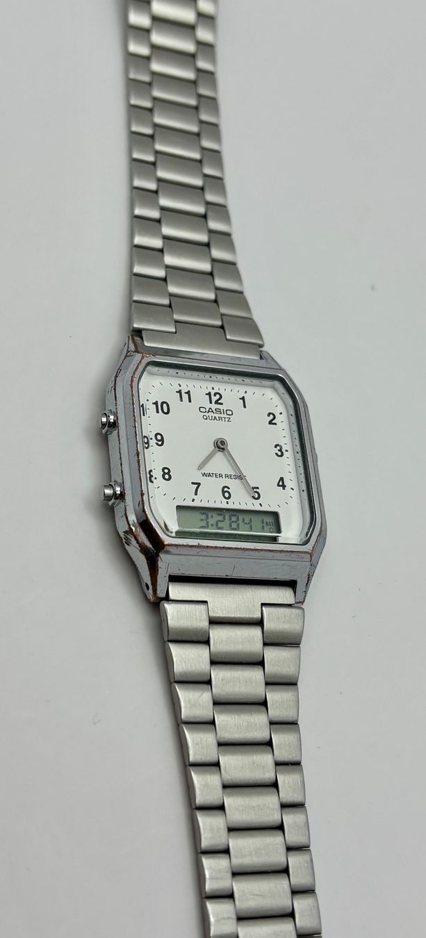 Casio Orologi: CASIO VINTAGE AQ\-230 – Difettoso da Rorschach venduto da ZeitWerk.10 7