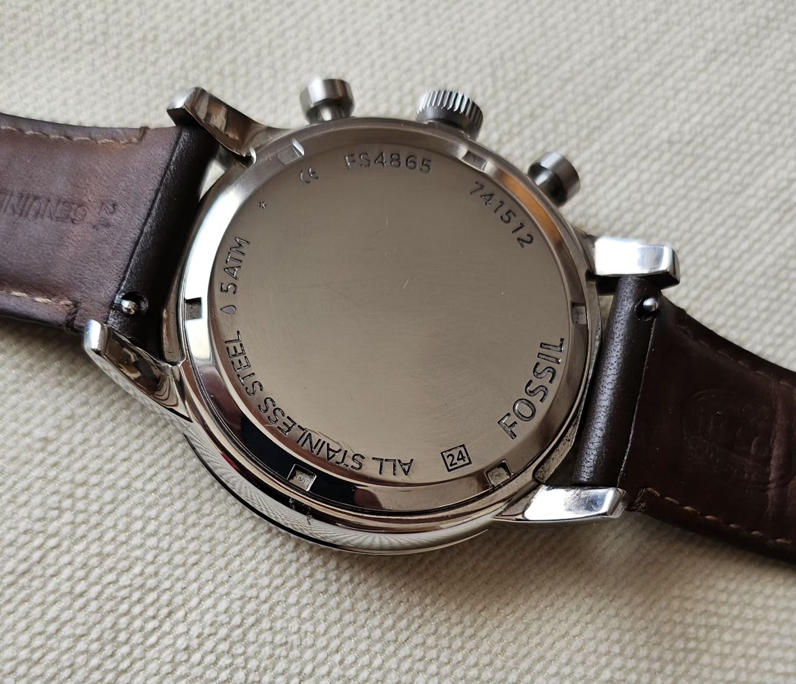 Fossil Orologi: FOSSIL Chronograph Herrenuhr 50mm – Usato da Speicher venduto da Lemore 8