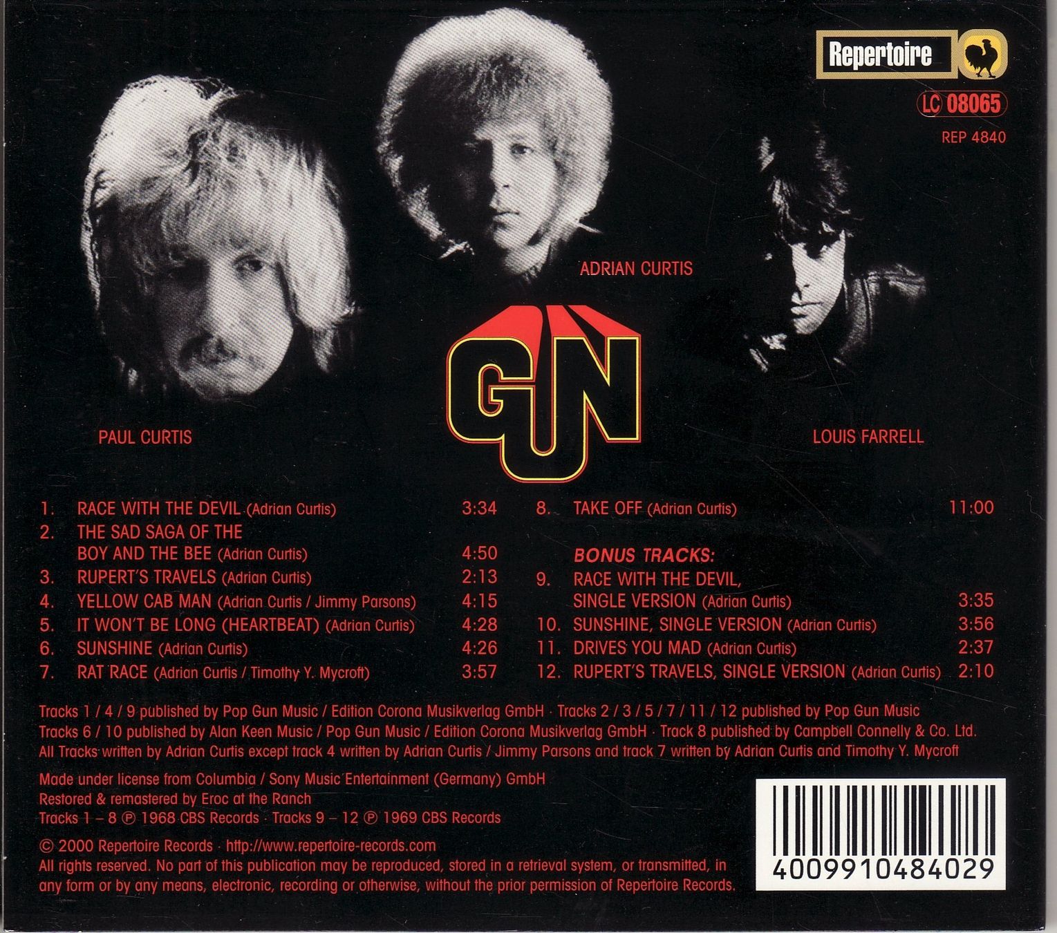 CDs: Gun Gun – Neu (gemäss Beschreibung) aus Boussens von catfood01 1