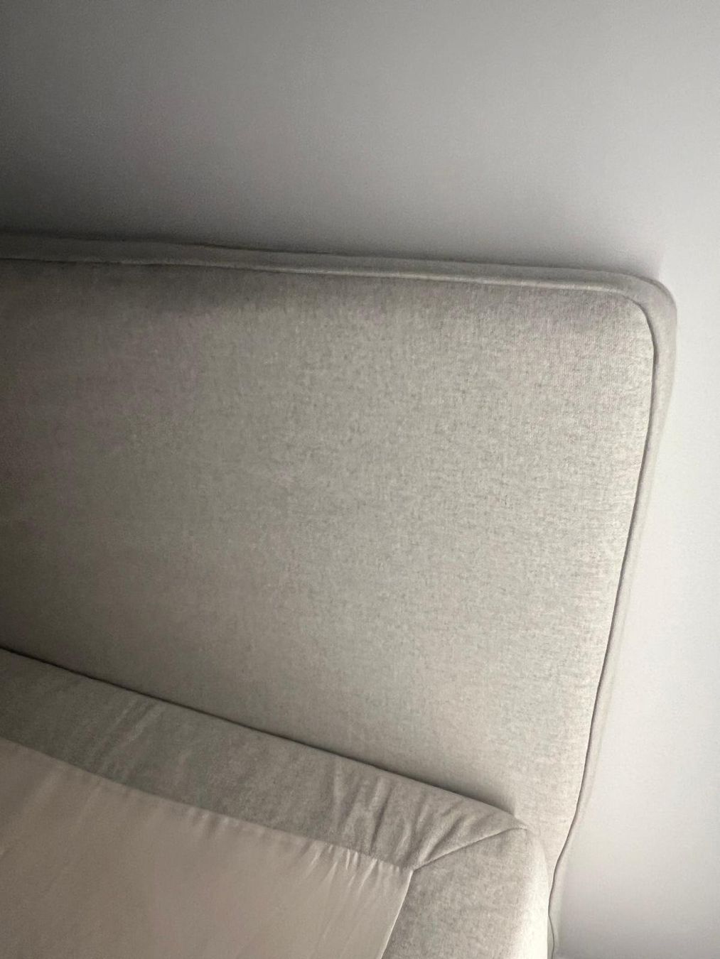 Ikea Betten: IKEA DUNVIK Boxspringbett in Hellgrau mit gepolstertem Kopft – Gebraucht aus Zürich von sportstar3000 2