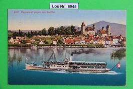 CH Ansichtskarte Rapperswil (SG) um 1910            Los 6945