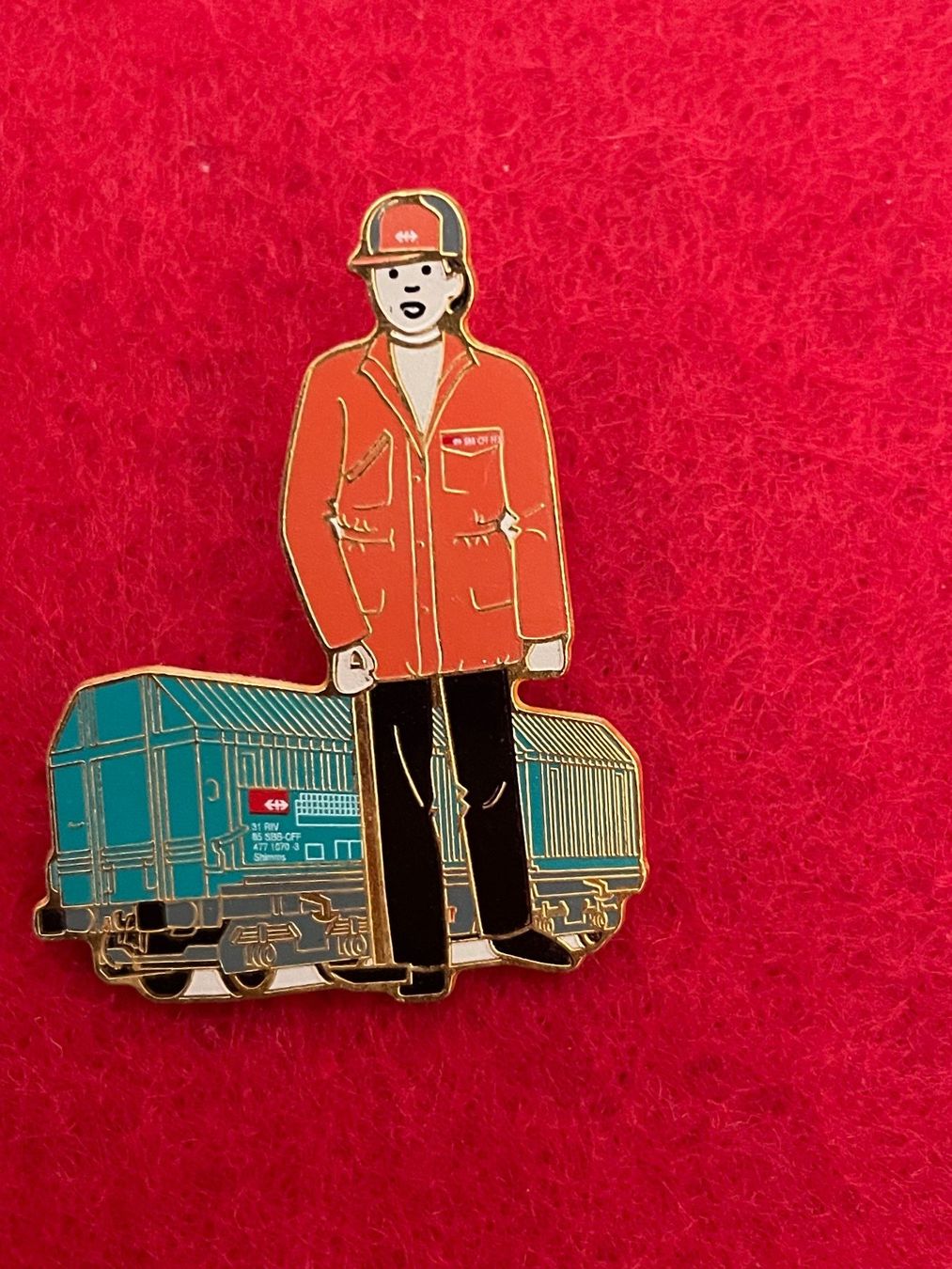 Plaketten & Abzeichen: Pin's CFF/SBB – Gebraucht aus Auvernier von pipaille