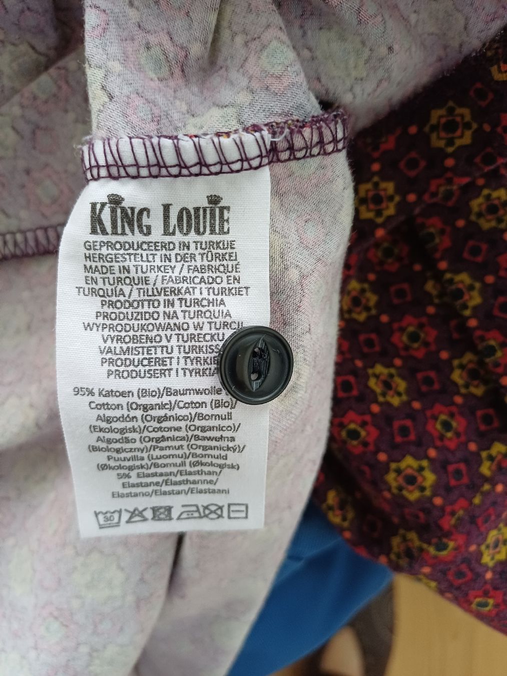 King Louie Vestiti: King Louie Kleid Gr. S/M – Usato da Dettighofen Lengw. venduto da Tina01011 5