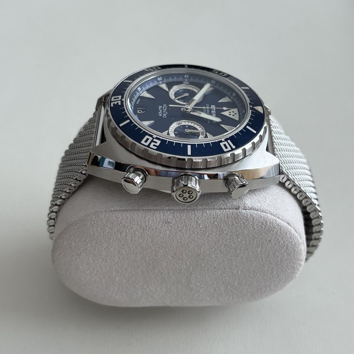 Eterna Orologi: Eterna Kontiki Super Chronograph – Usato da Winterthur venduto da LaBodega 3