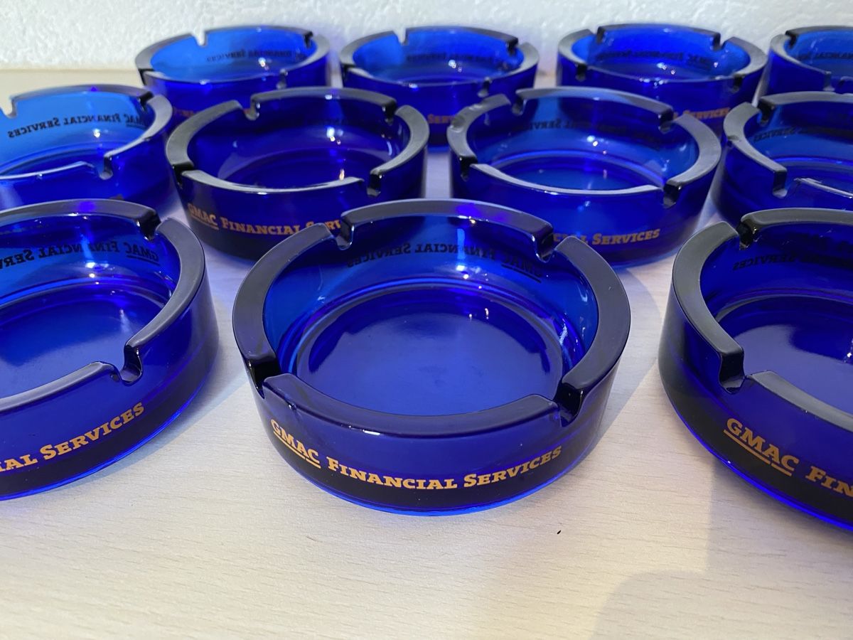 Portacenere: 11 blaue Aschenbecher GMAC – Usato da Hägglingen venduto da Karin0802 3