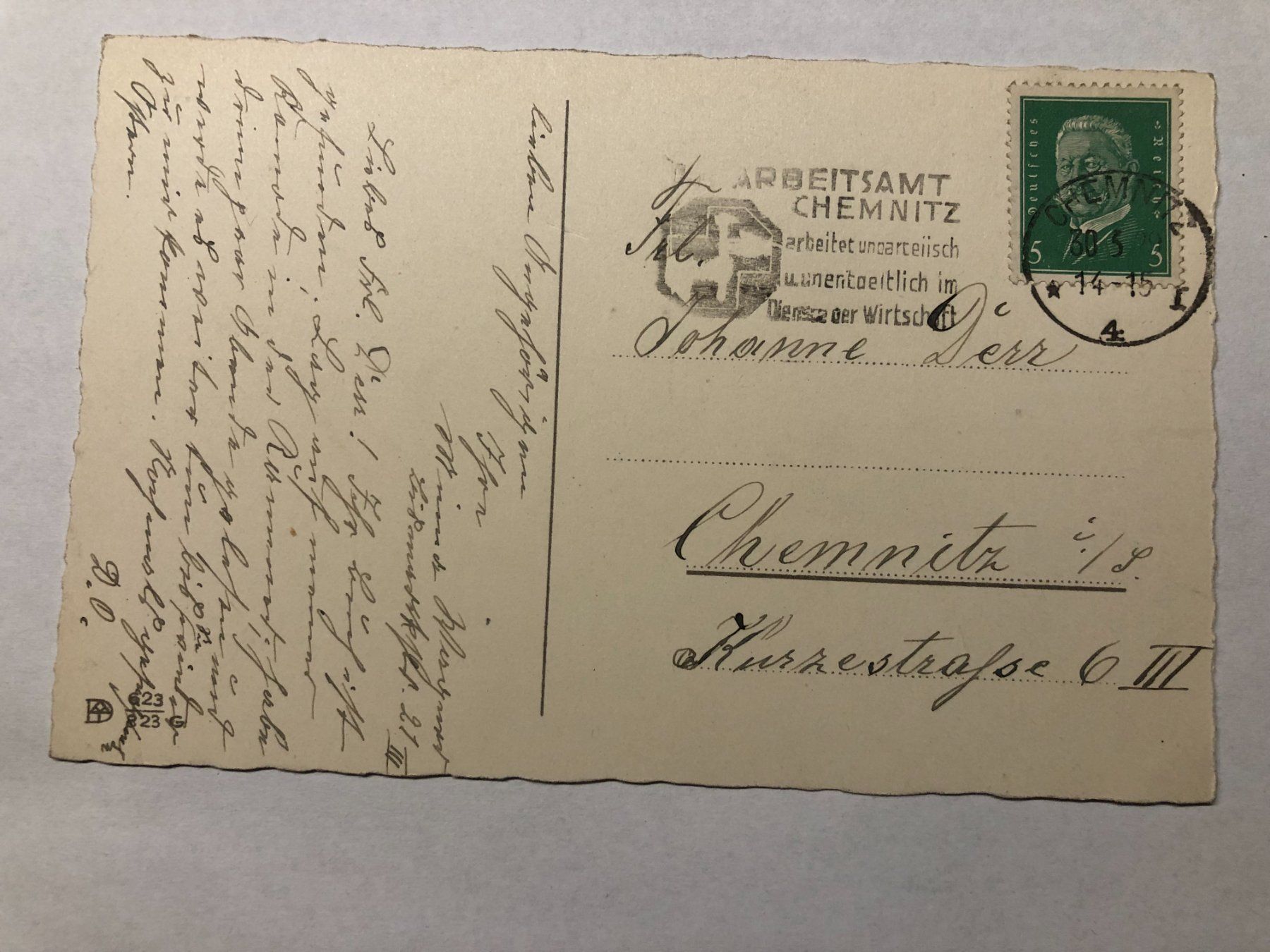 Cartoline postali: Fröhliche Ostern - Riesenei mit Blumendeko – Usato da Pfäffikon ZH venduto da Waltoversand 1