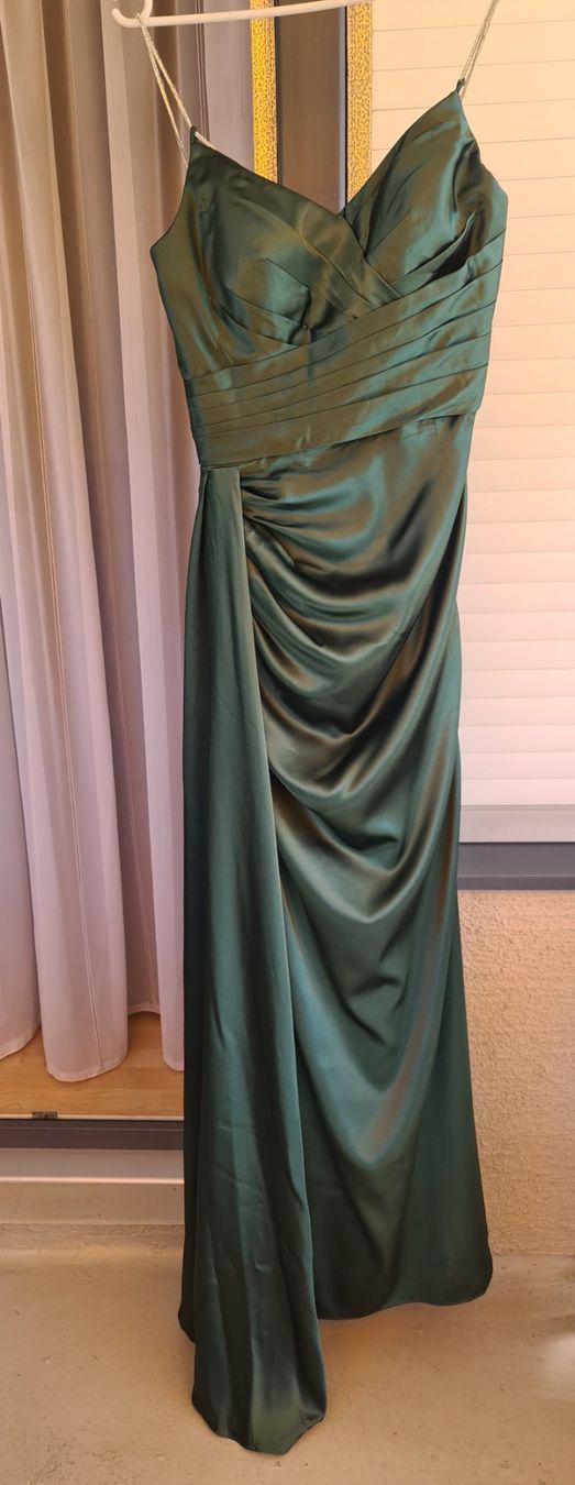 Vestiti: Elegantes, smaragdgrünes Abendkleid, neu – Nuovo (secondo la descrizione) da Geroldswil venduto da gif_hx26 1