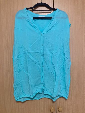 3x hellblaue Bluse Gr. 48