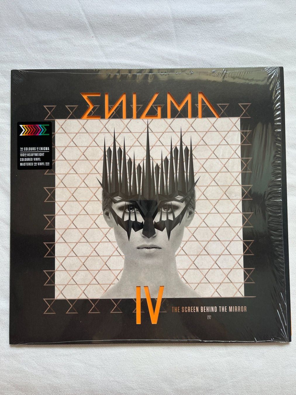 Schallplatten: Enigma - The Screen Behind The Mirror Vinyl LP orange – Gebraucht aus Effretikon von ChrisLamberger