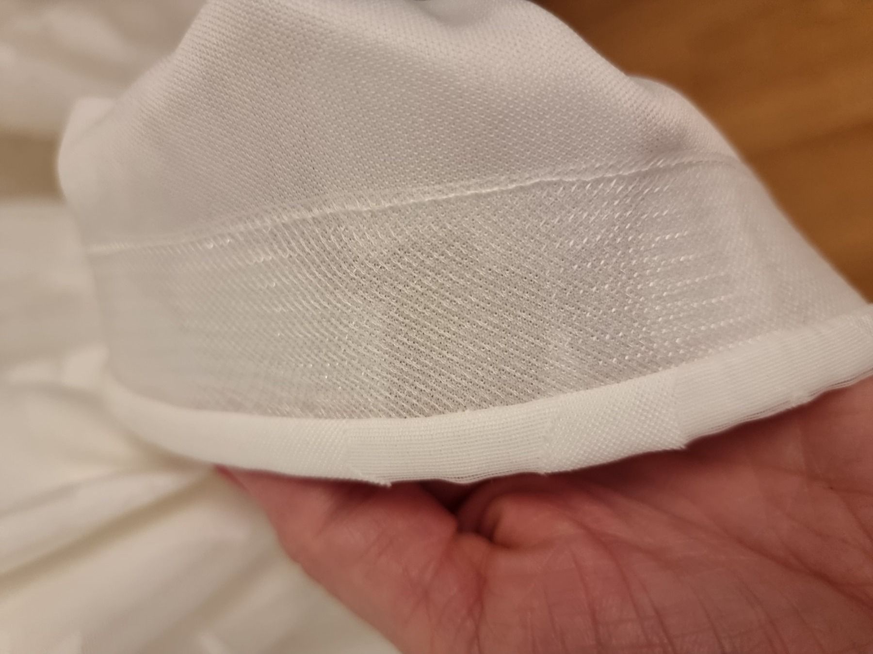 Vestiti: Weisses Jacquard Hemdkleid mit Puffärmeln – Nuovo (secondo la descrizione) da Zürich venduto da Nala2811 8