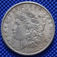 USA Morgan Dollar 1900