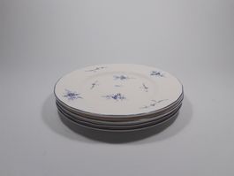 4 Villeroy & Boch Frühstücksteller - Serie Vieux Luxembourg