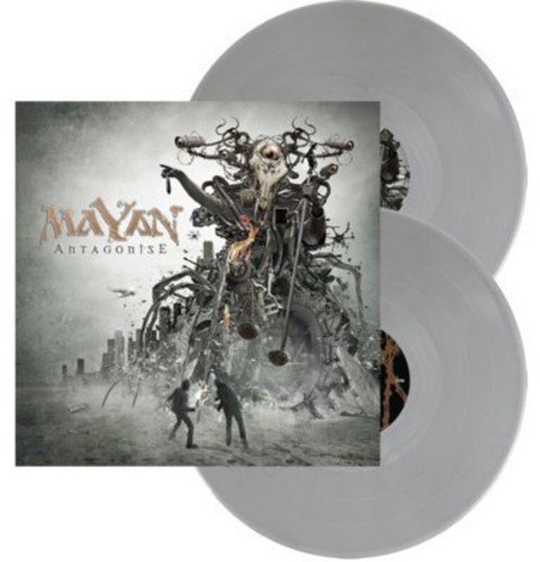 Dischi in vinile: Mayan – Antagonise 2 LP Silver – Nuovo e nell'imballaggio originale da Basel venduto da Dinosauce 1