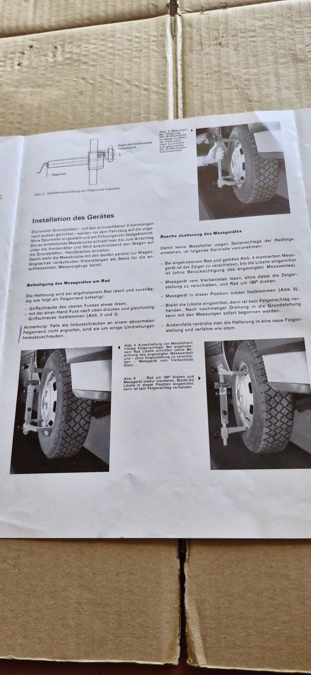 Messen: Achsmessgerät GOBA – Gebraucht aus Schaffhausen von Rumi2 5