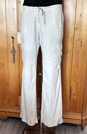 Gr M/38 ☀️💜 Leinen Cargo Hose sand/beige