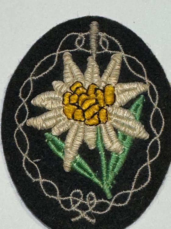 Spilla Stemma 6. Divisione Montagna Wehrmacht - Made In Germany - Foto 2