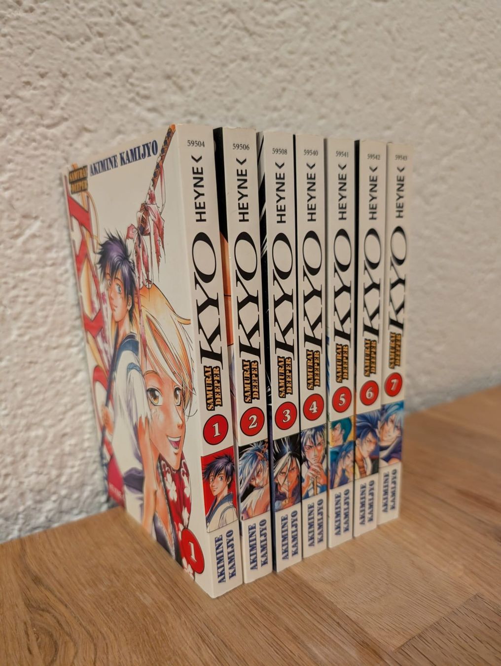 Fumetti: Samurai Deeper KYO 1-7 Manga DE – Usato da Bülach venduto da Kumakun95