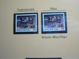 Abart 1998 **,  Wipp-Pferd, Dauermarke, "Blaue Fliege"