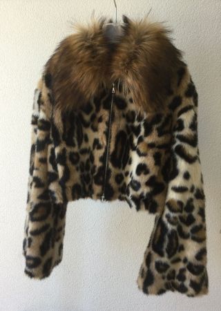 KHAITE Faux-fur Bell-sleeve Jacket, Gr M NEU
