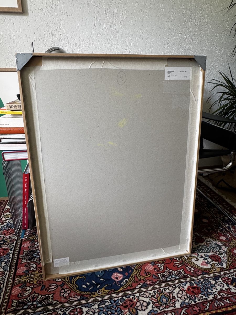 Grafiken & Lithographien: Original Le Corbusier - Modulor 1956 – Gebraucht aus Zürich von WKND93 4