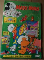 Mickey Maus 1991, mit Disney Kartenspiel