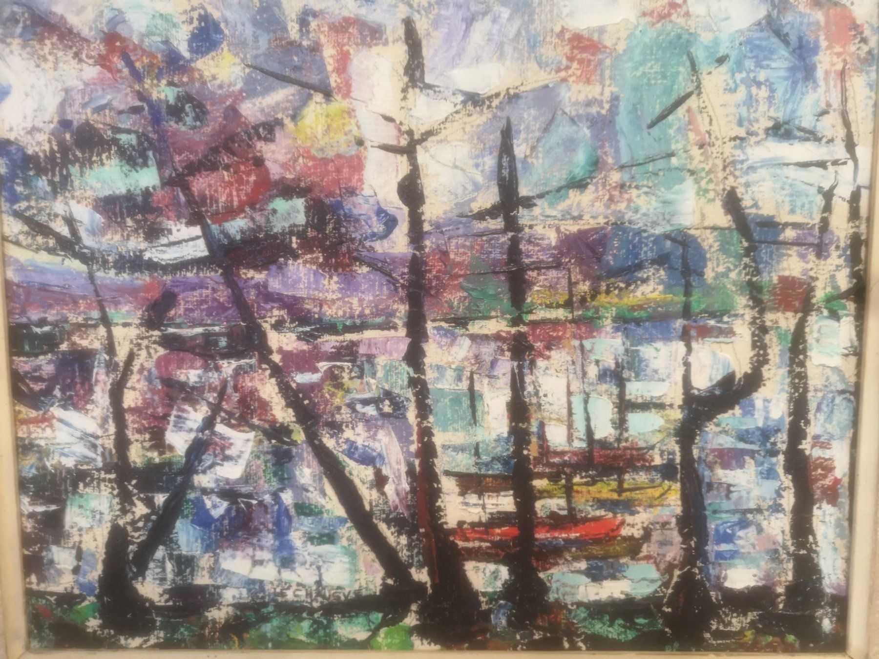 Dipinti: PAYSAGE DU LÉMAN – Usato da Genève venduto da Qanil77 2