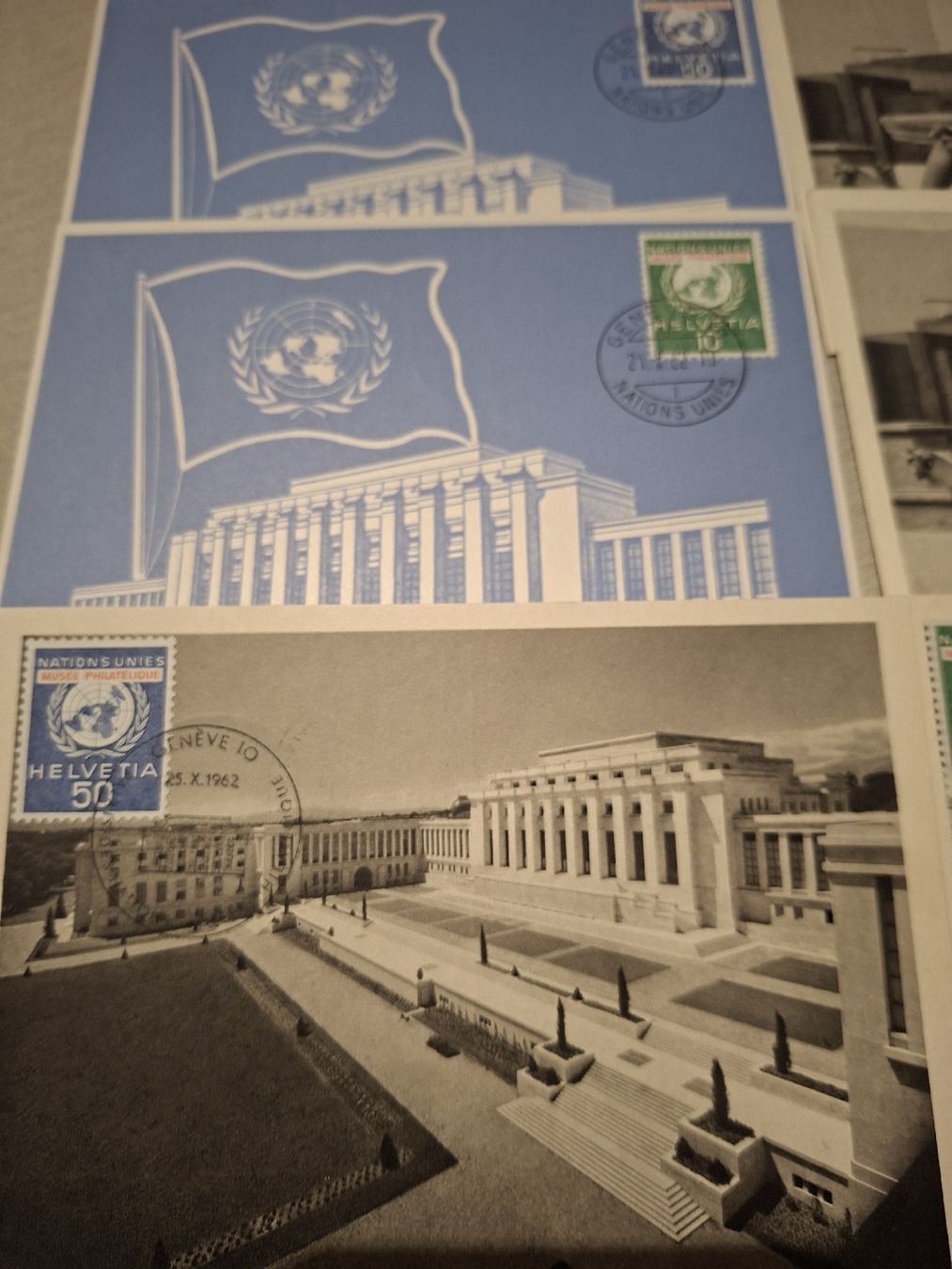 Alle Briefmarken: Nationale Unis Karte  – Gebraucht aus Balgach von SIMEON27 3