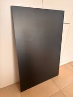 Ikea IDÅSEN Tischplatte schwarz 160 x 80
