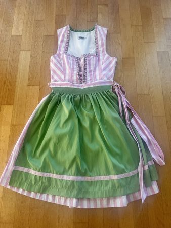 Dirndl Gr. 38 pink-grün 