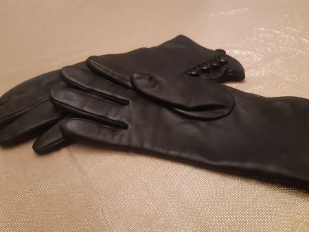 Superbe Gants Femme ETIENNE AIGNER - 100% Cashmere+Cuir-NEUF