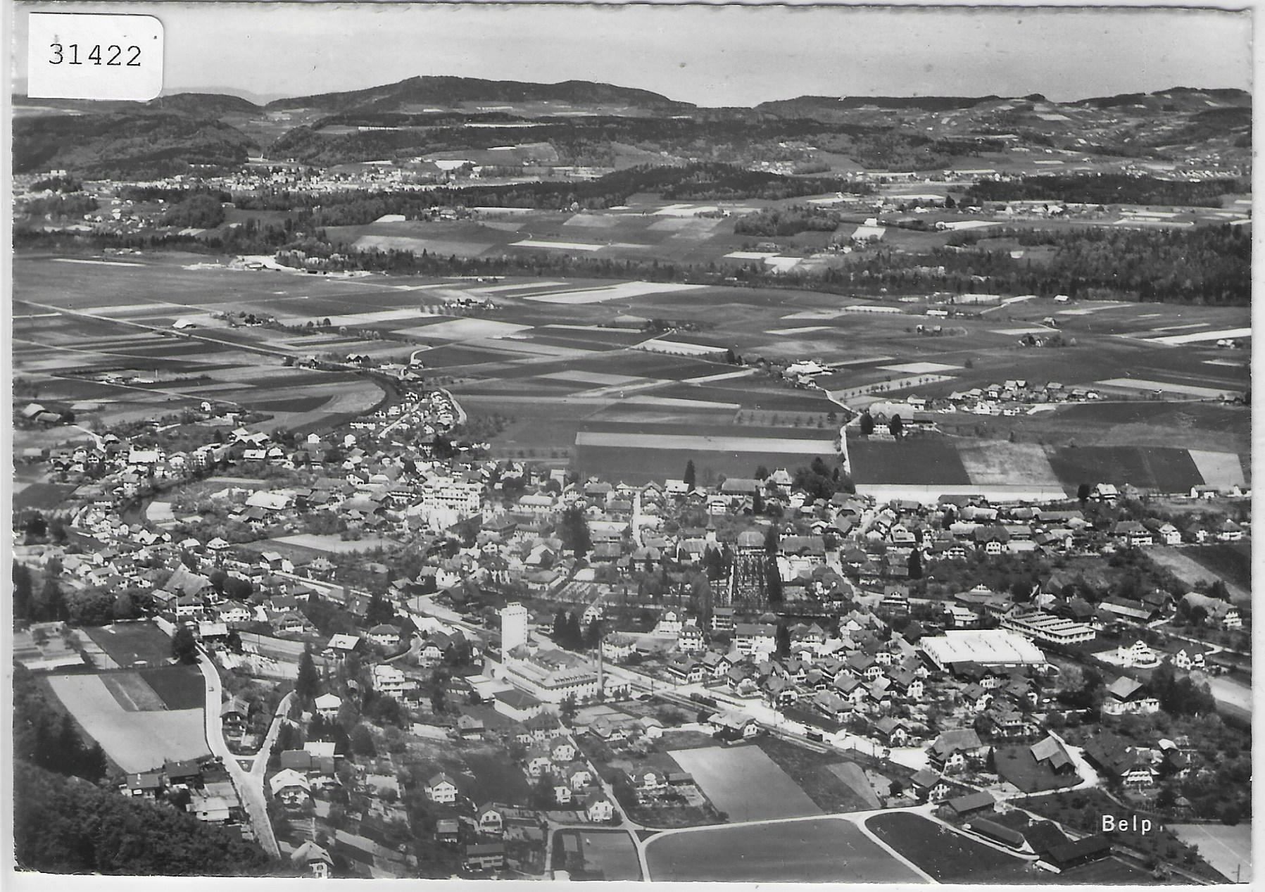 Cartoline postali: Flugaufnahme Belp – Usato da Ettingen venduto da Kartenplanet