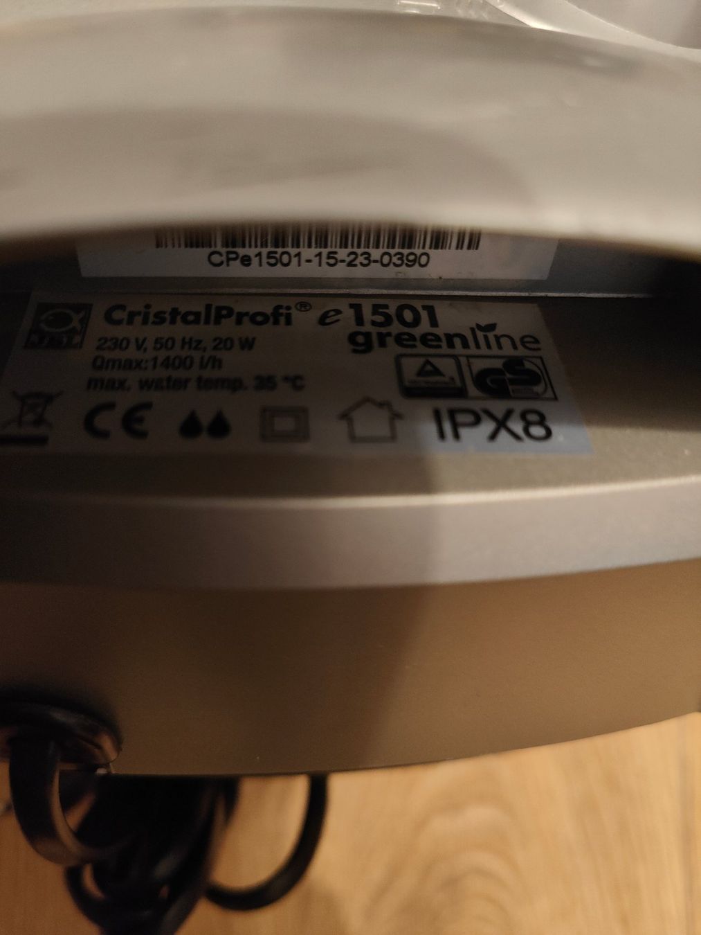JBL Filtri: JBL CristalProfi greenline Aussenfilter 1501 – Usato da Marbach LU venduto da Hat239 3