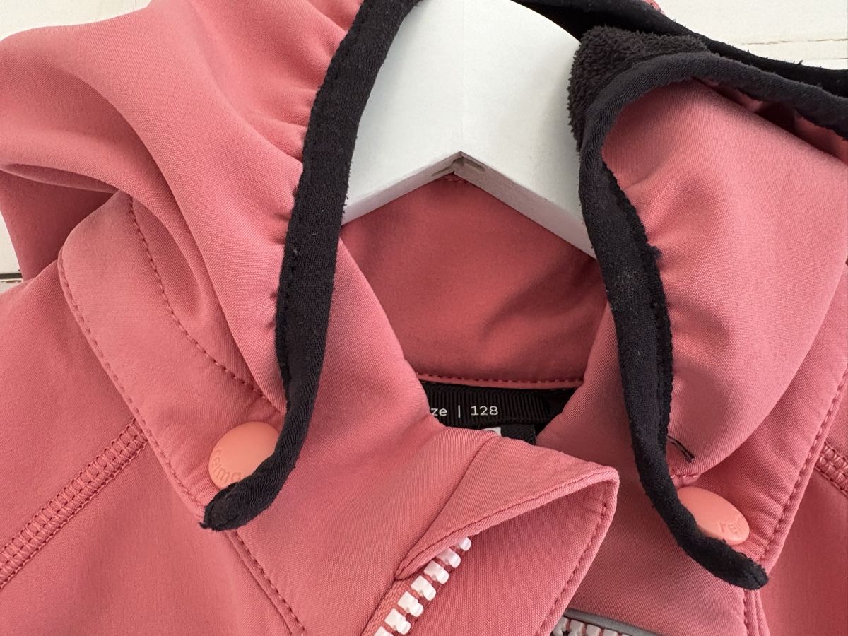 Reima Giacche & Cappotti: Reima Kinder Softshell Jacke, 128 rosa – Usato da Schwerzenbach venduto da vonblume2 3