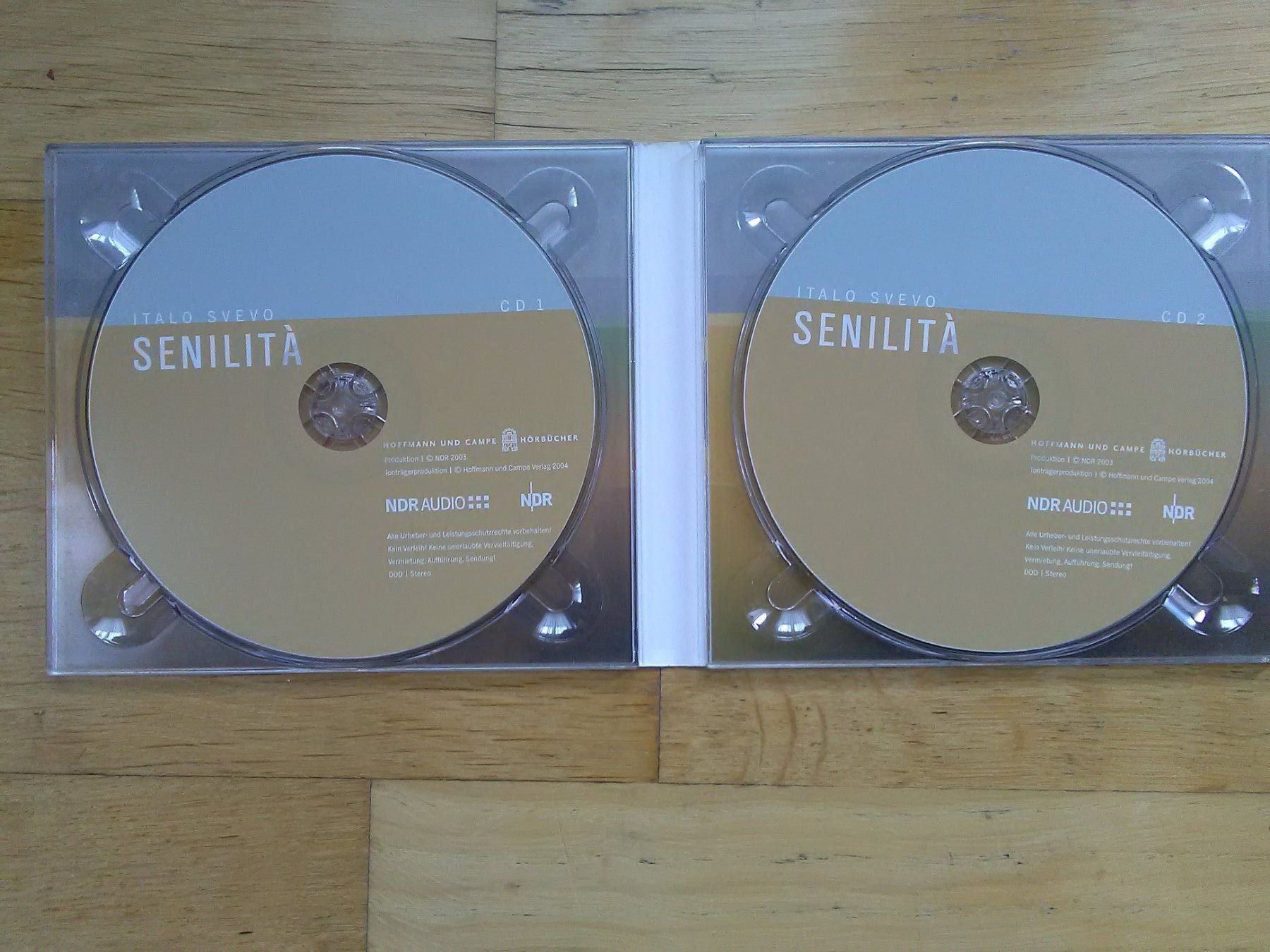 Audiolibri: Senilità - (Italo Devo) – Usato da St.Galllen venduto da elkaphone 3