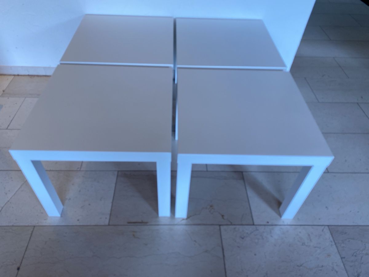 Ikea Tische: Beistelltischli weiss 55x55x45cm – Gebraucht aus Seewen SZ von shaky01 2