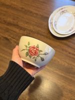 Rosenschale aus Polen, Vintage Chic für den Frühling!