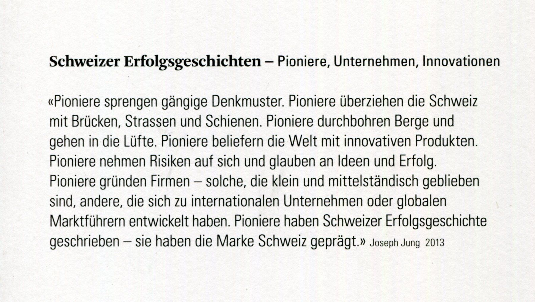 Libri: Schweizer Pioniere der Wirtschaft und Technik. Bd. 100. – Usato da Aarau venduto da Elmaar41 1