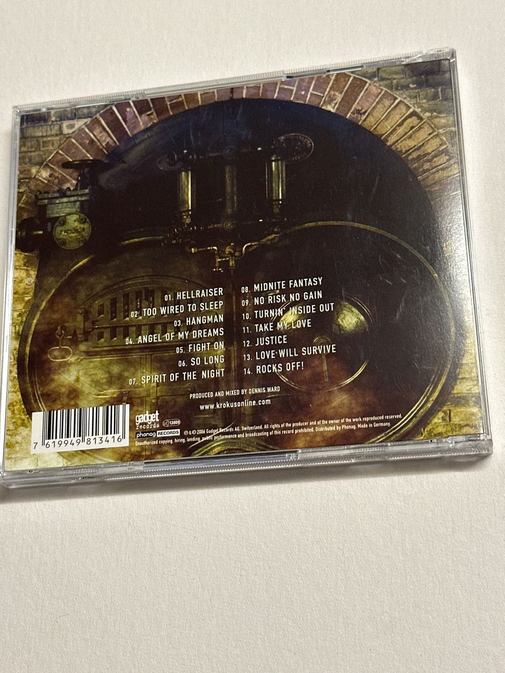 CDs: Krokus – Hellraiser (Vergriffene CD 2006) – Gebraucht aus Wabern von fri_t6kq 1