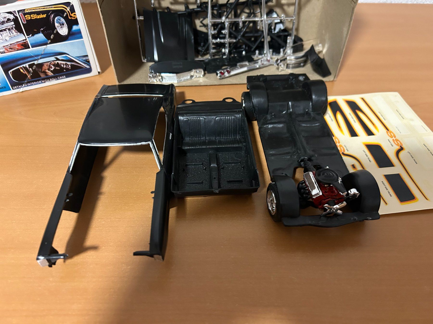 Modellbausätze & Standmodelle: Modellbausatz 1:24  Chevelle SS Street Machine – Gebraucht aus Schafisheim von Ducati57 5
