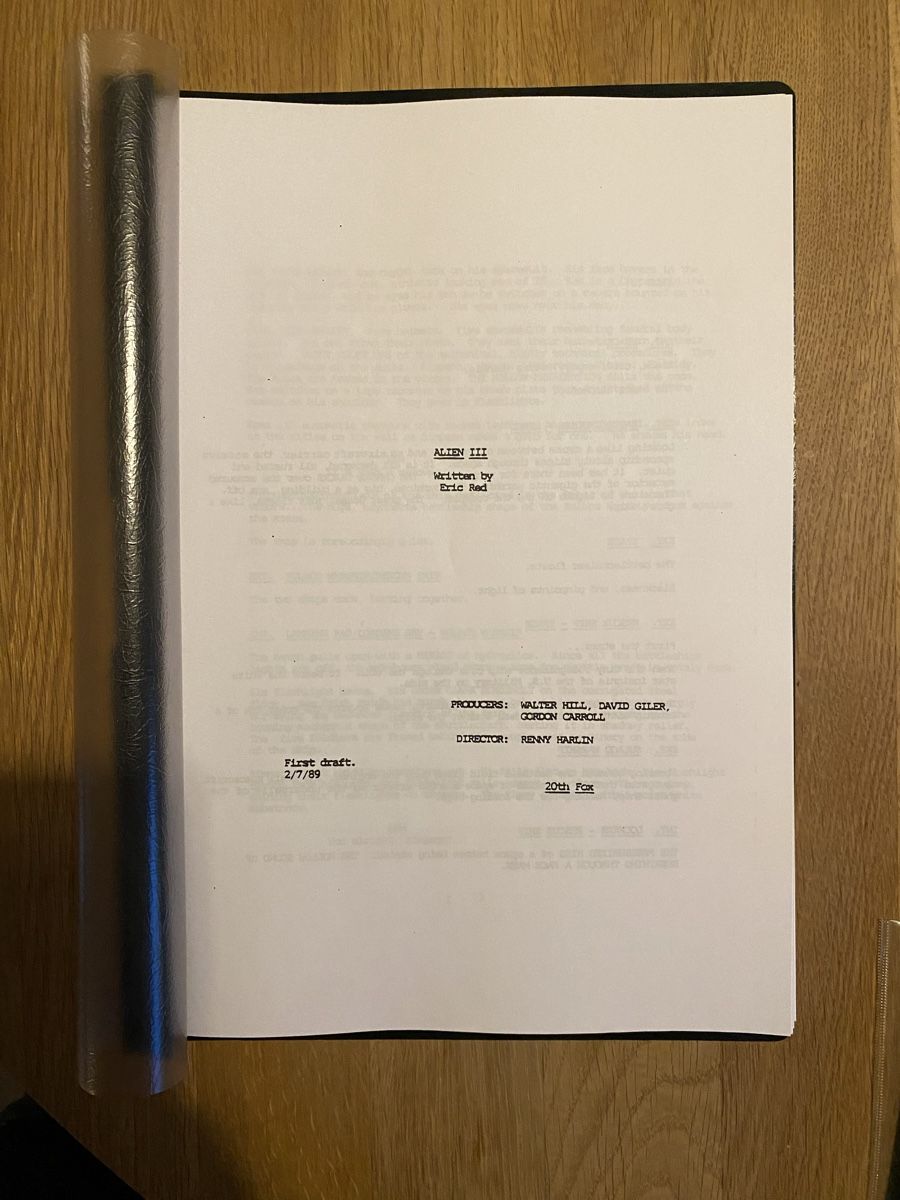 Bücher: Alien 3 Screenplay, Giger Horror – Gebraucht aus Glattfelden von