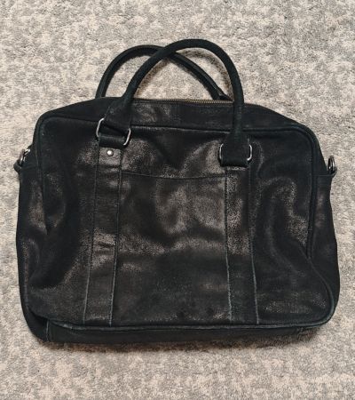 Pier One Leder-Laptoptasche