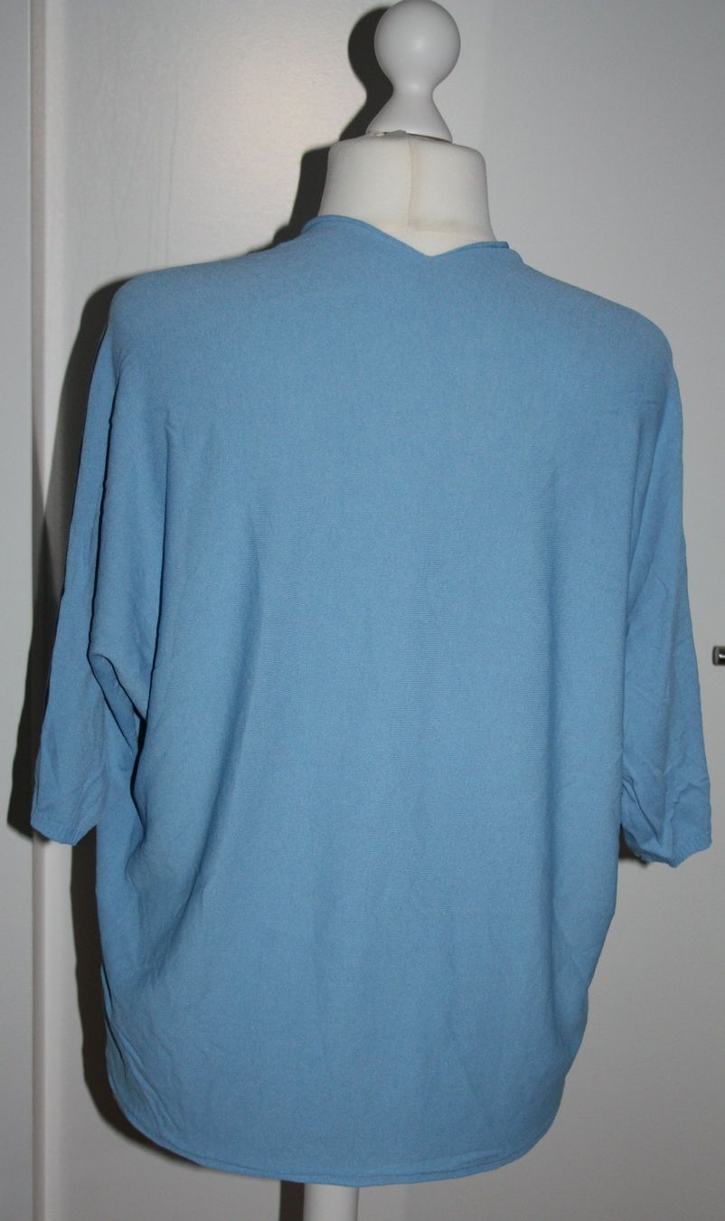 Maglioni & Felpe: Pullover mit V-Ausschnitt hellblau Gr. XL – Usato da Flüelen venduto da Diversicum-Textil 1
