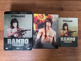 Rambo Trilogy - Stallone - Tin box - 6 DVDs Kinowelt Premium